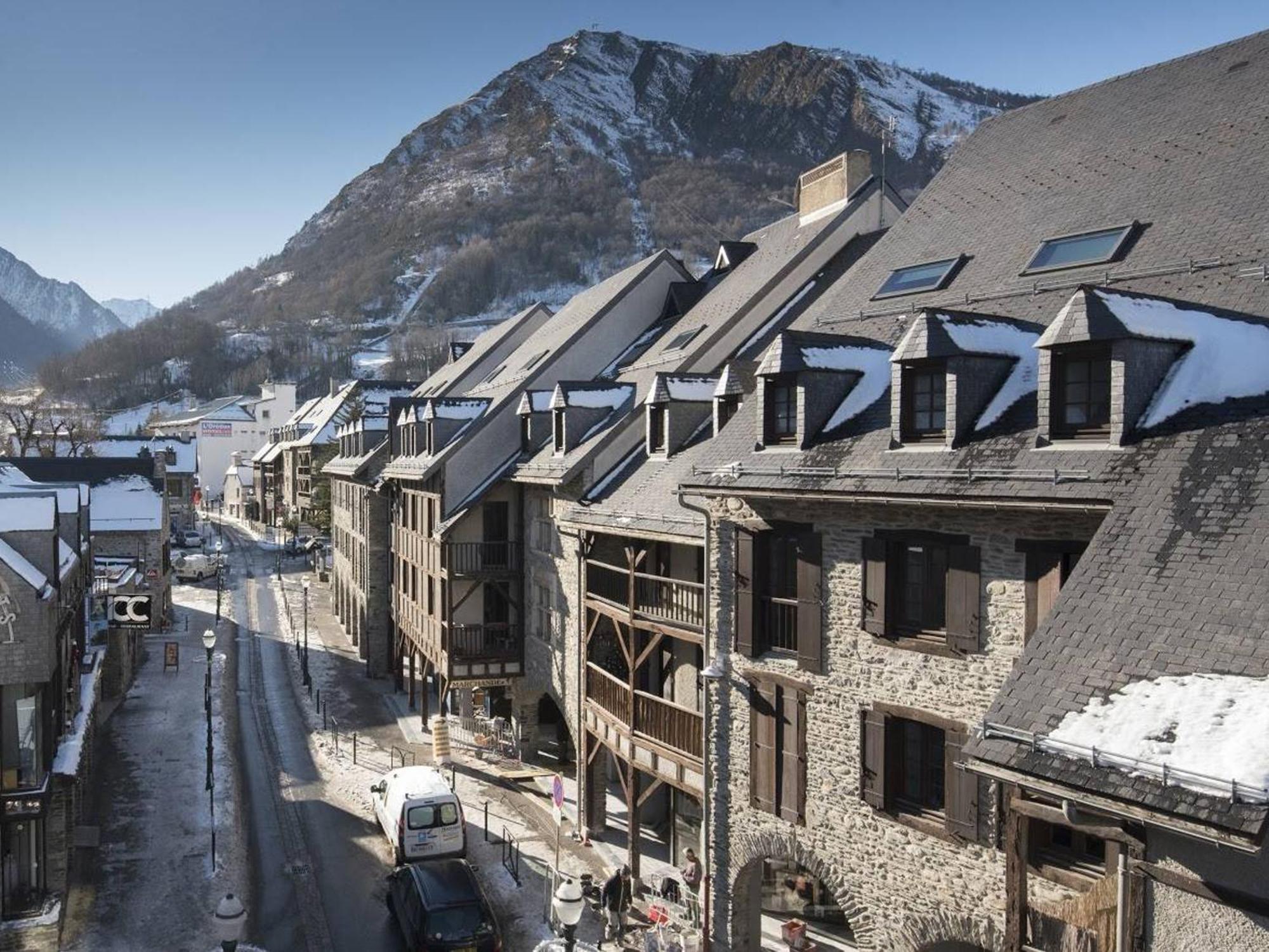 Charmant Studio Cabine 4 Pers. Avec Balcon, Proche Centre Et Thermes A Saint-Lary-Soulan - Fr-1-296-231 Экстерьер фото