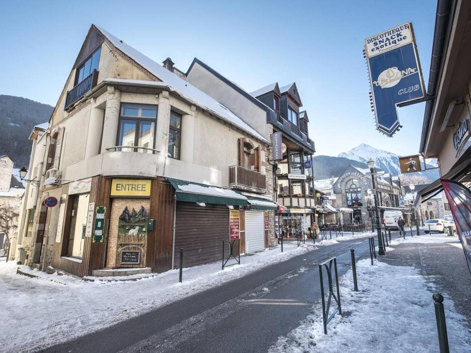 Charmant Studio Cabine 4 Pers. Avec Balcon, Proche Centre Et Thermes A Saint-Lary-Soulan - Fr-1-296-231 Экстерьер фото